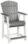 Transville - Barstool (Set of 2) - Gray / White
