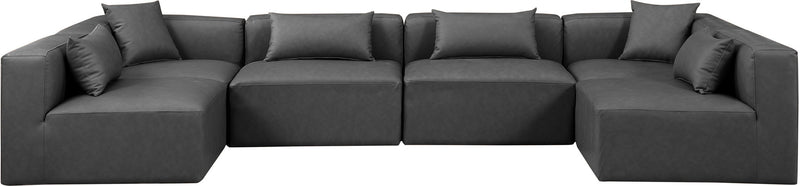 Cube - 6 Piece Modular Armless Sectional