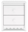 Hallityn - Two Drawer Night Stand - White