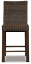 Paradise - Medium Brown - Barstool (Set of 2)