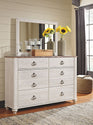 Willowton - Sleigh Bedroom Set