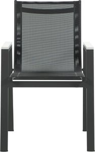 Nizuc - Outdoor Patio Dining Arm Chair (Set of 2) - Black