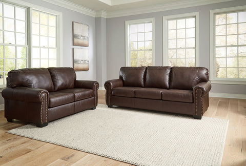 Dark Brown / 2 Pc. - Sofa, Loveseat