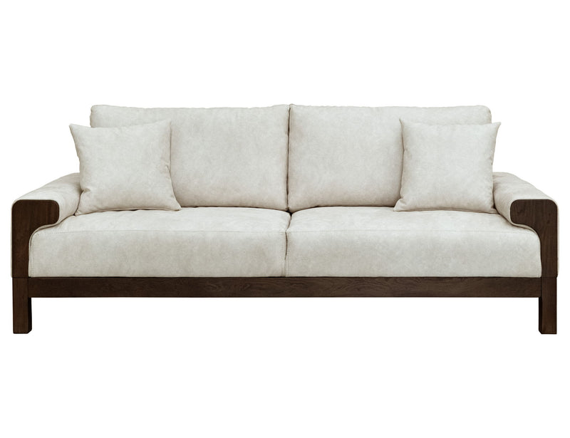 Raramuri - Sofa - White / Dark Brown