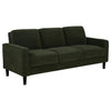 Ruth - Upholstered Track Arm Sofa Set