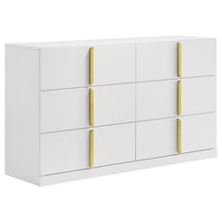 Ines - 6-Drawer Bedroom Dresser Cabinet