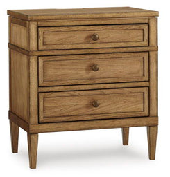 Sharlance - Brown - Three Drawer Night Stand