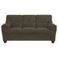 Clementine - Upholstered Padded Arm Sofa Set