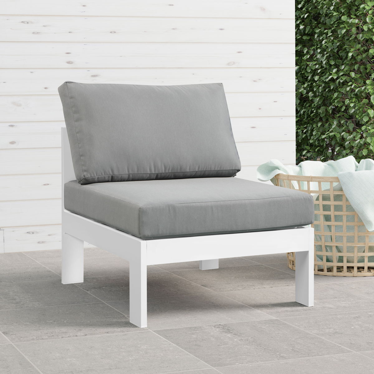 Nizuc - Outdoor Armless Chair