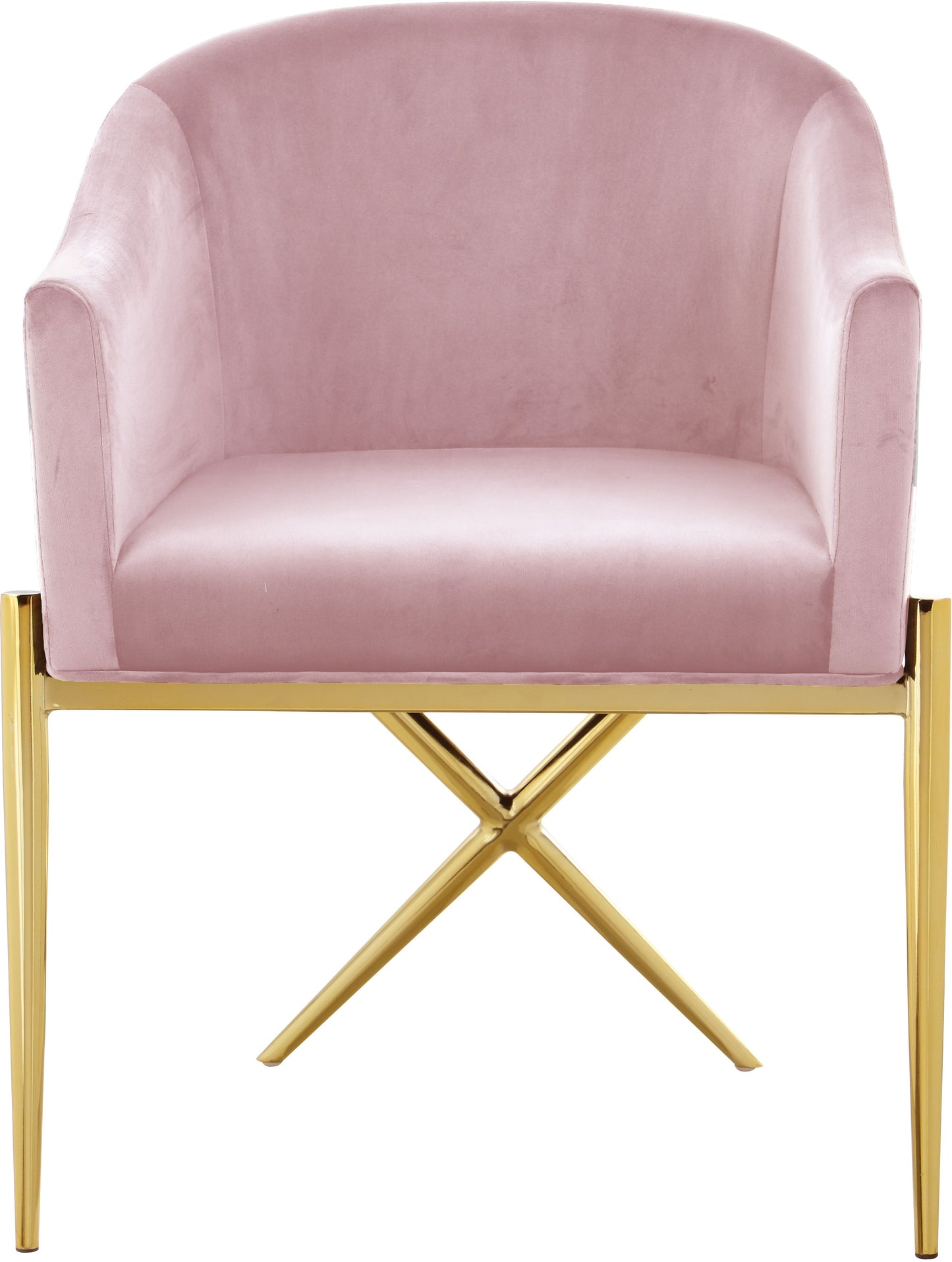 Xavier - Dining Chair with Gold Legs