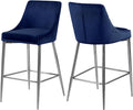 Karina - Stool with Chrome Legs (Set of 2)