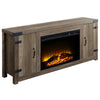 Tobias - 25" Fireplace - Rustic Oak