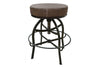 Adjustable Swivel Stool - Brown