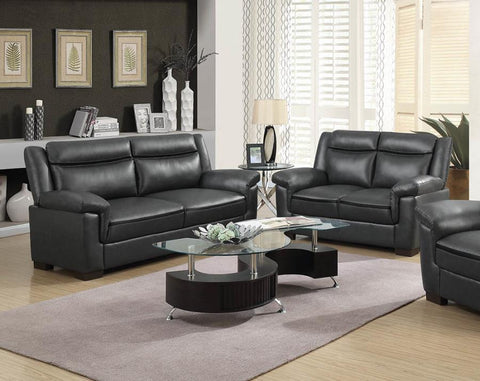 Dark Gray / 2 Pc. Sofa, Loveseat