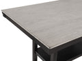 Delfin - Counter Height Table - Light Gray