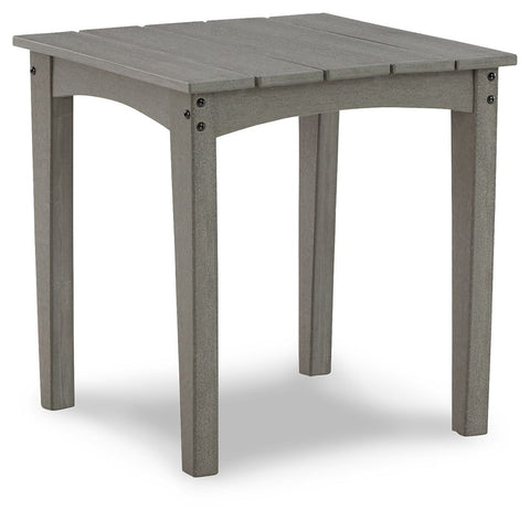 Visola - Square End Table - Gray