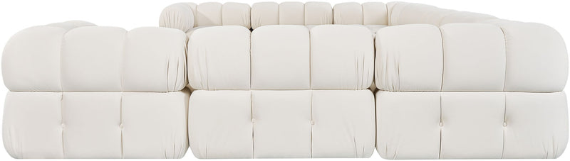 Orin - Velvet Performance Fabric Upholstered 9 Piece Sectional
