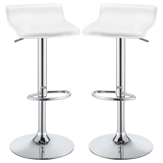 Bidwell - Upholstered Adjustable Bar Stool (Set of 2)