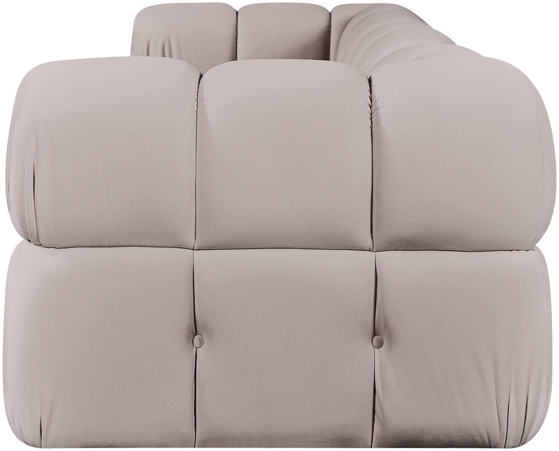 Orin - Velvet Performance Fabric Upholstered 3 Piece Modular Sofa