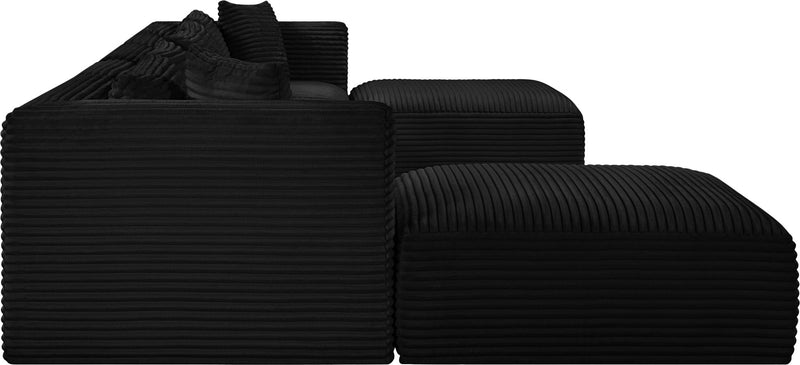 Shaggy - 7 Piece Modular Sectional With 2 Ottomans