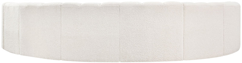 Arc - Boucle Fabric 8 Piece U-Shaped Modular Sofa