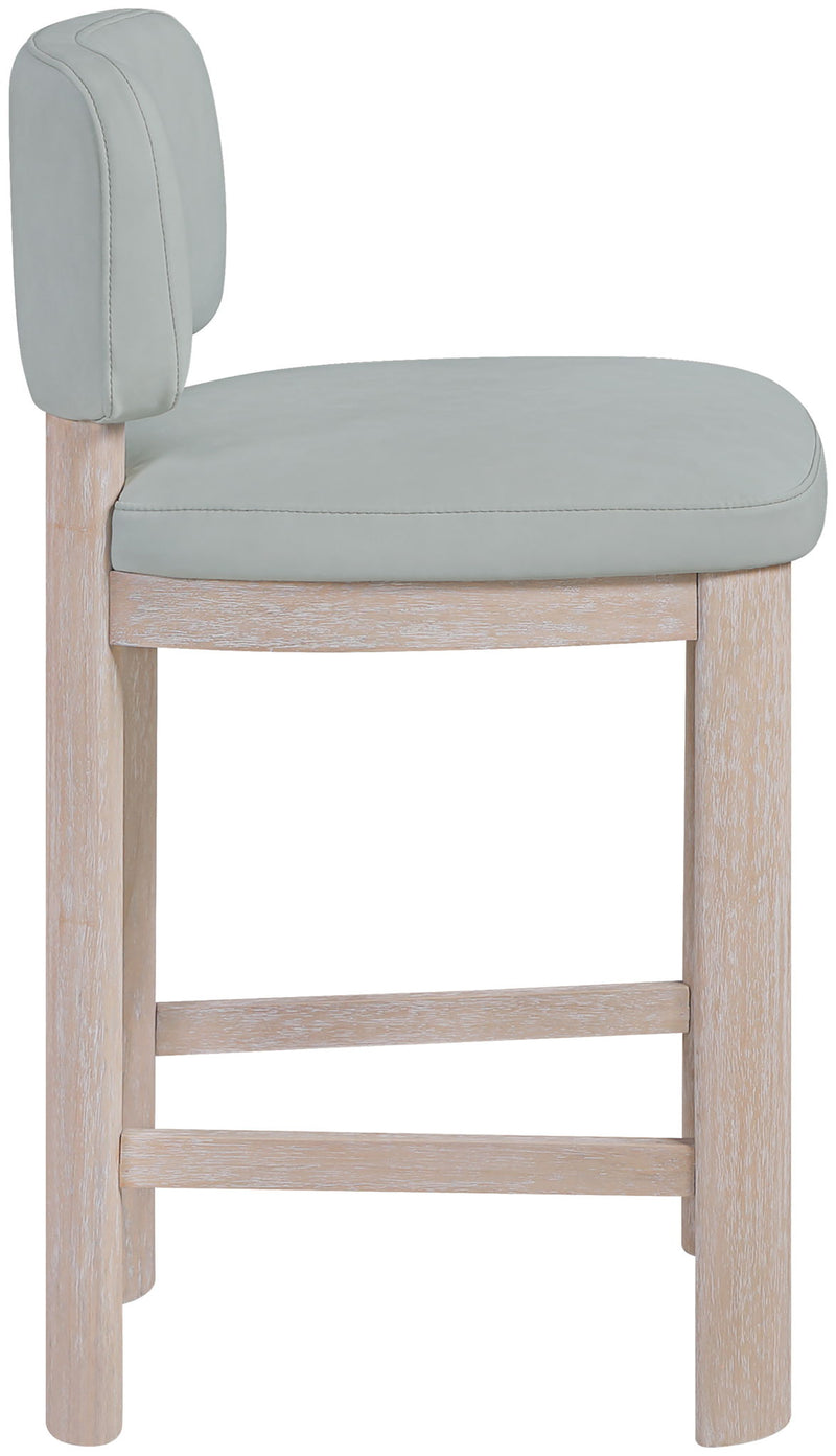 Paloma - Faux Leather Upholstered Counter Stool (Set of 2)