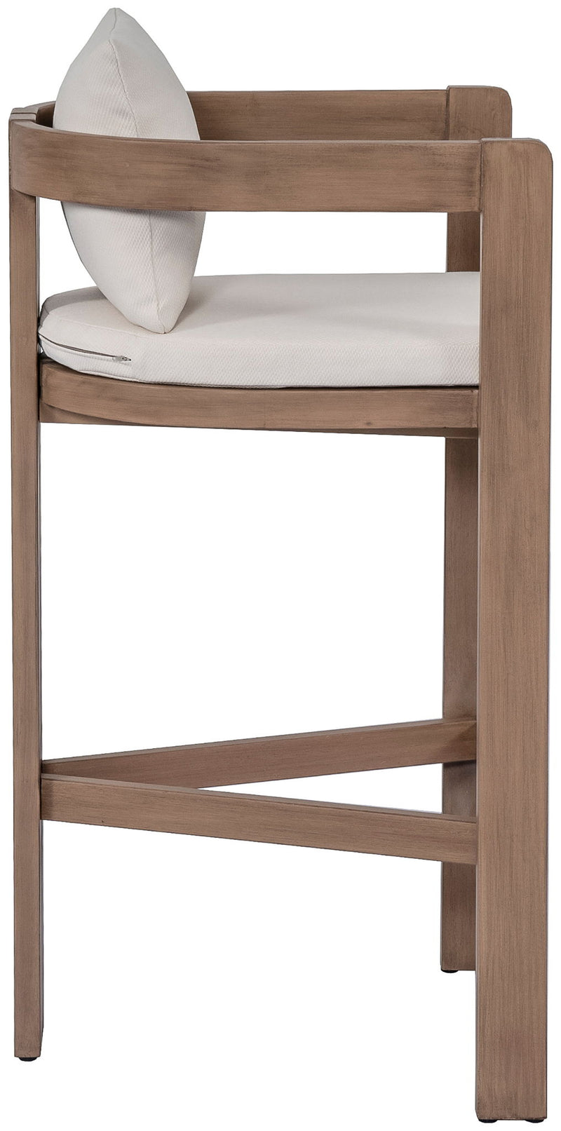 Newport - Water Resistant Fabric Upholstered Outdoor Patio Bar Stool