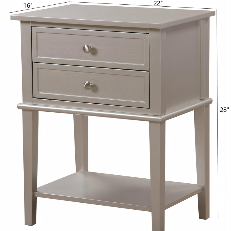 Vibrant Contemporary Nightstand