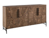 Verona - 4-Door Console - Renwick Oak Brown
