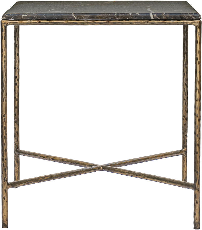 Valen - Marble And Iron Table