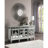 Varian - 36" Server - Mirrored & Antique Platinum