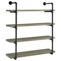 Elmcrest - 4-Shelf Wall Bookshelf