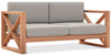 Anguilla - Water Resistant Outdoor Loveseat