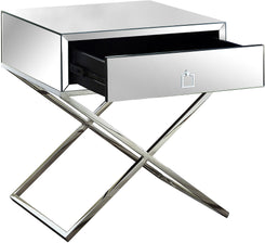 Lynn - Side Table - Chrome