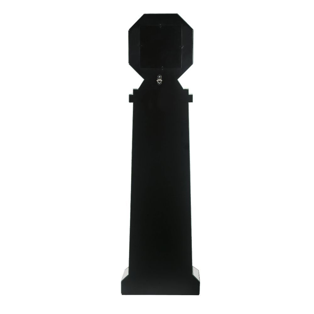 Noralie - 63" Grandfather Clock - Mirrored & Faux Diamonds