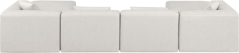 Cube - 6 Piece Modular Double Chaise Sectional