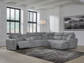 Modmax II - Reclining Sectional - Salt And Pepper