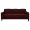 Ruth - Upholstered Track Arm Sofa Set