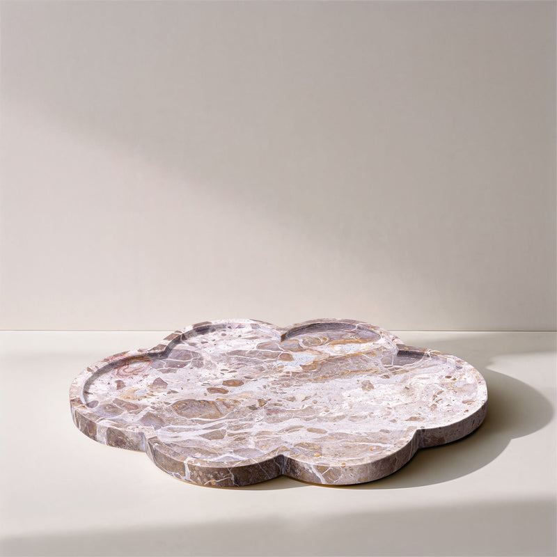 Rimini - Marble Clover Shaped Tray