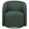 Mossbrook - Fabric Upholstered Swivel Accent Chair