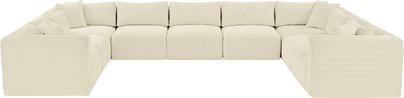 Shaggy - 9 Piece Modular U-Shaped Sectional