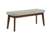 Salerno - Bench - Gray / Brown
