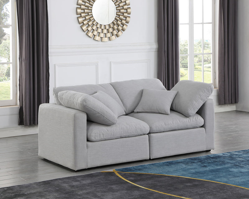 Indulge - Linen 2 Seat Modular Sofa