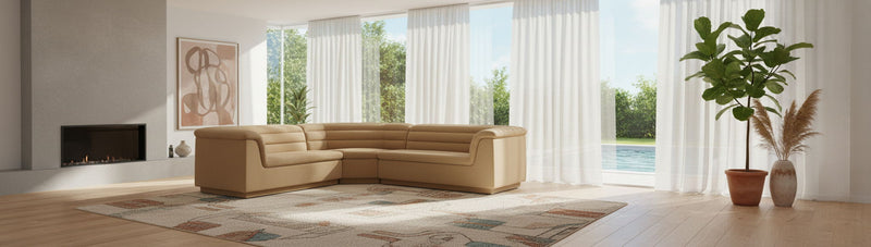 Cascade - Velvet Modular Sectional