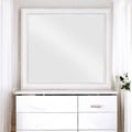 Katia - Mirror - Rustic Gray & White Finish