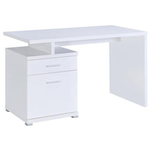Irving - 2-drawer Office Desk with Cabinet