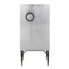 Yoela - Wine Cabinet - Leather & Aluminum