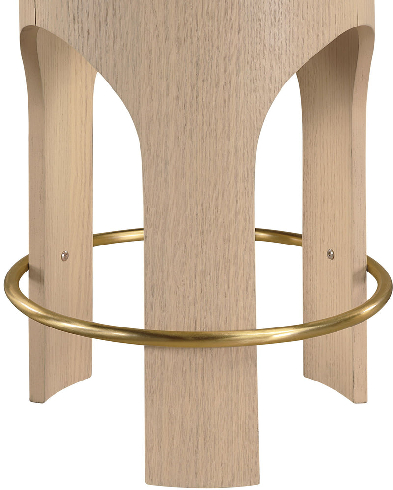 Bocceli - Counter Stool - Natural Base