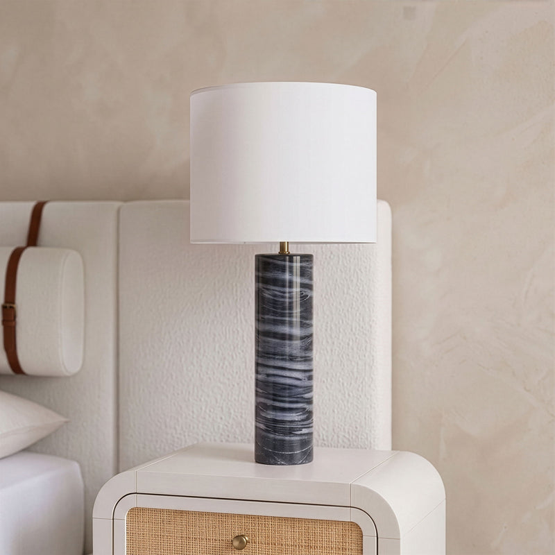 Titan - Textured Fabric Table Lamp