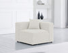 Cube - Linen Corner Chair